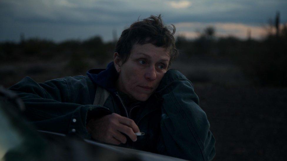 Frances McDormand in Nomadland