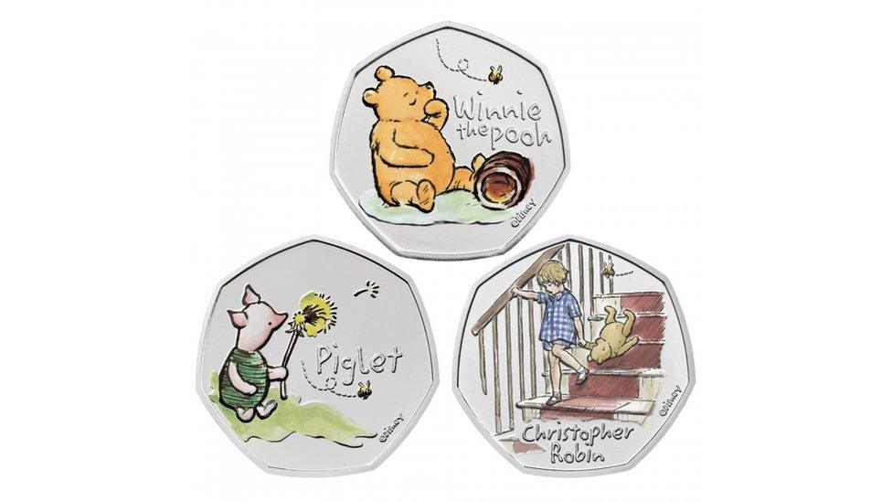 Winnie the Pooh coins