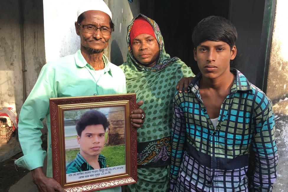 Family of Zakir Hossain Shaon