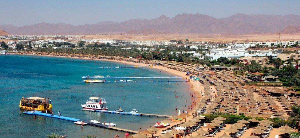 File photo of Na'ama Beach in Sharm El Sheik, Egypt