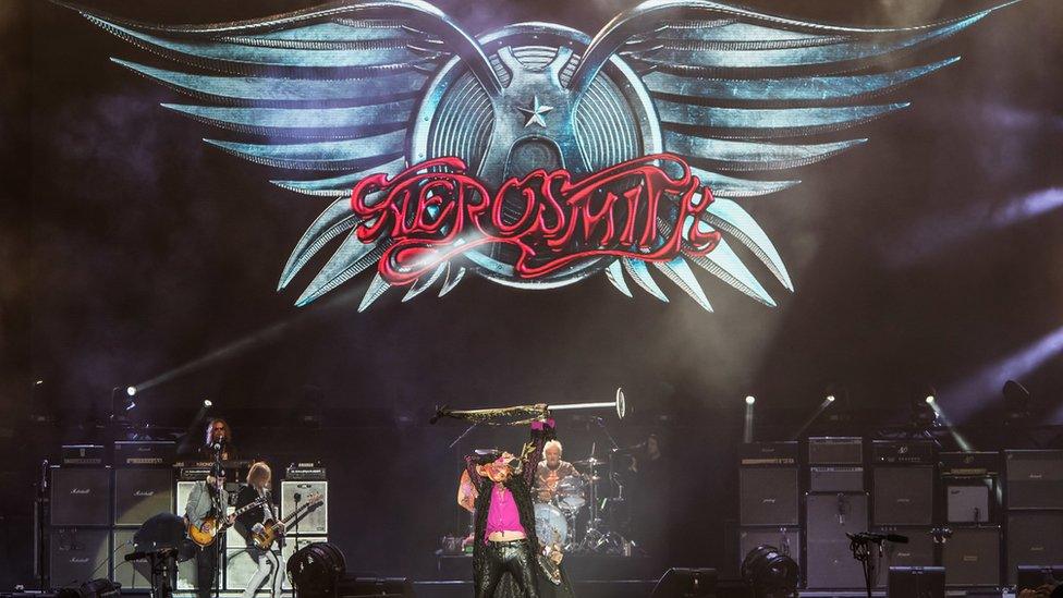 Aerosmith at Download 2017