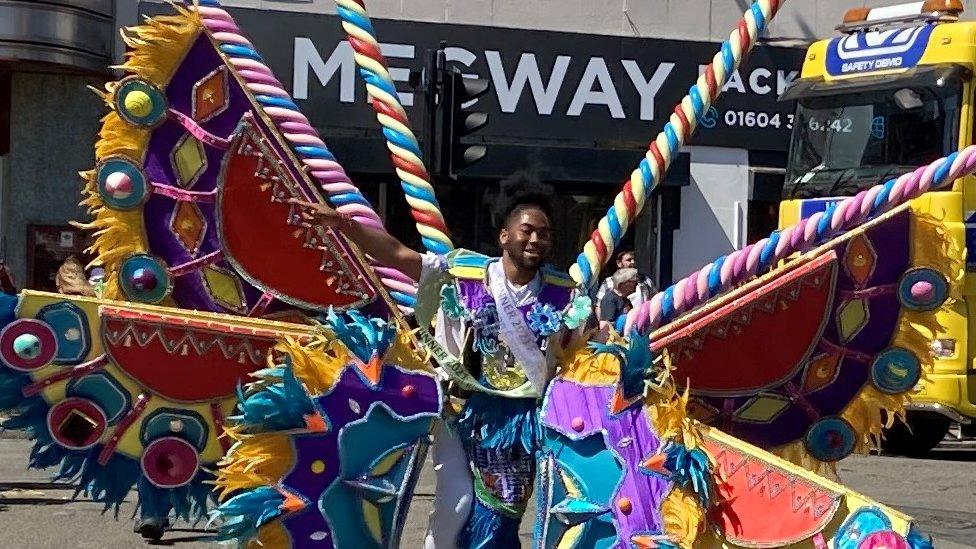 Dancer in Northampton Carnival