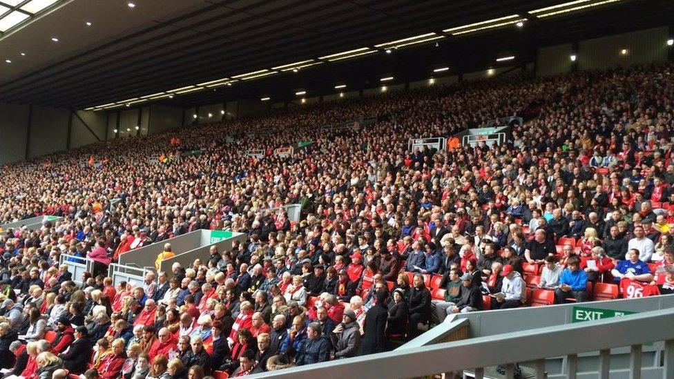 Anfield crowd