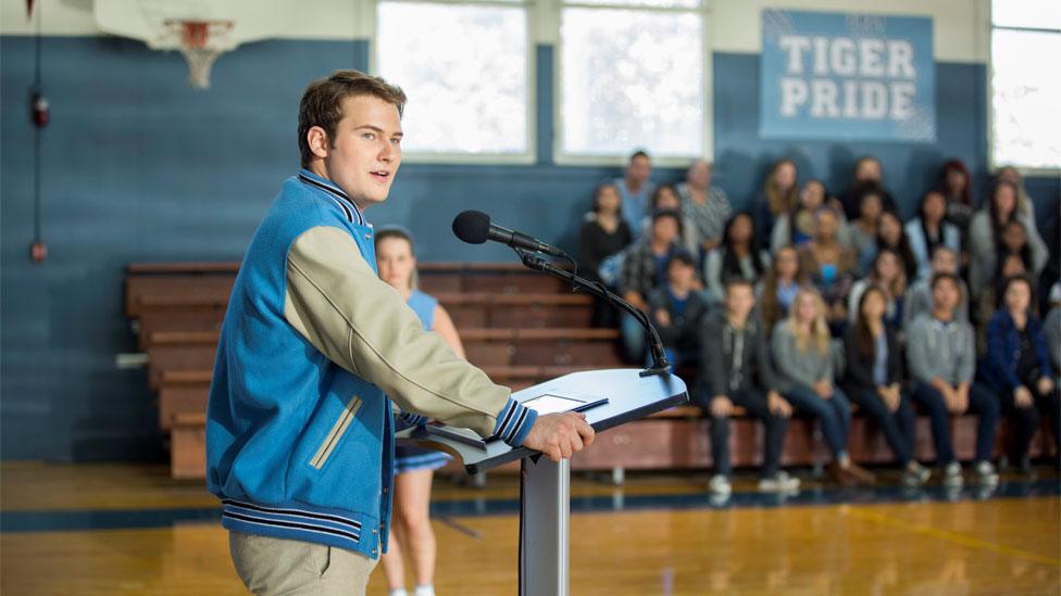 Justin Prentice in 13 Reasons Why