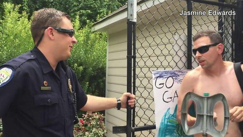 Black woman alleges racial profiling at a pool