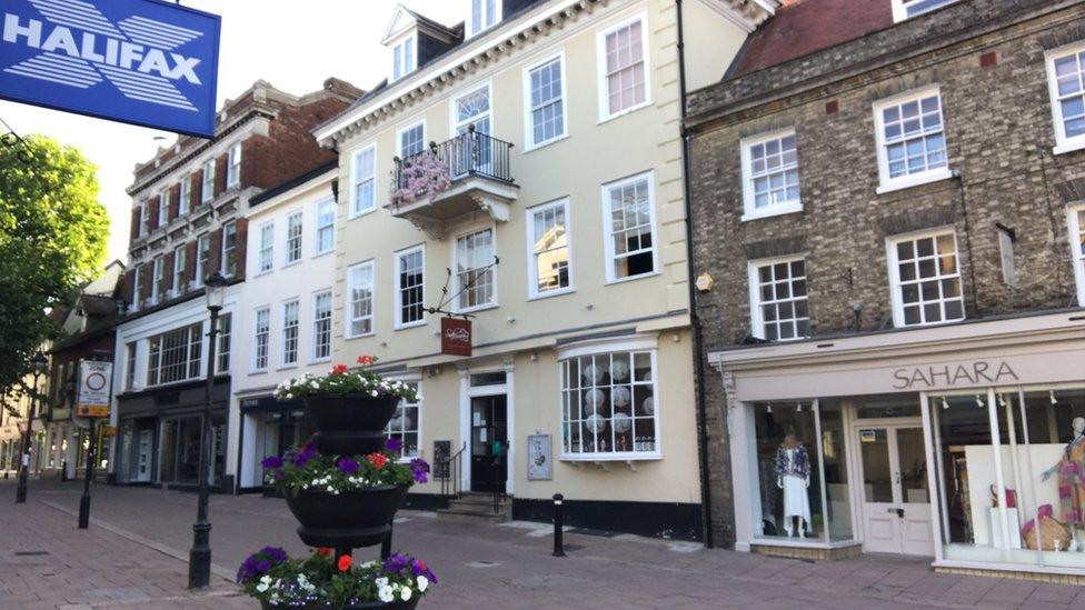 Cupola House in Bury St Edmunds