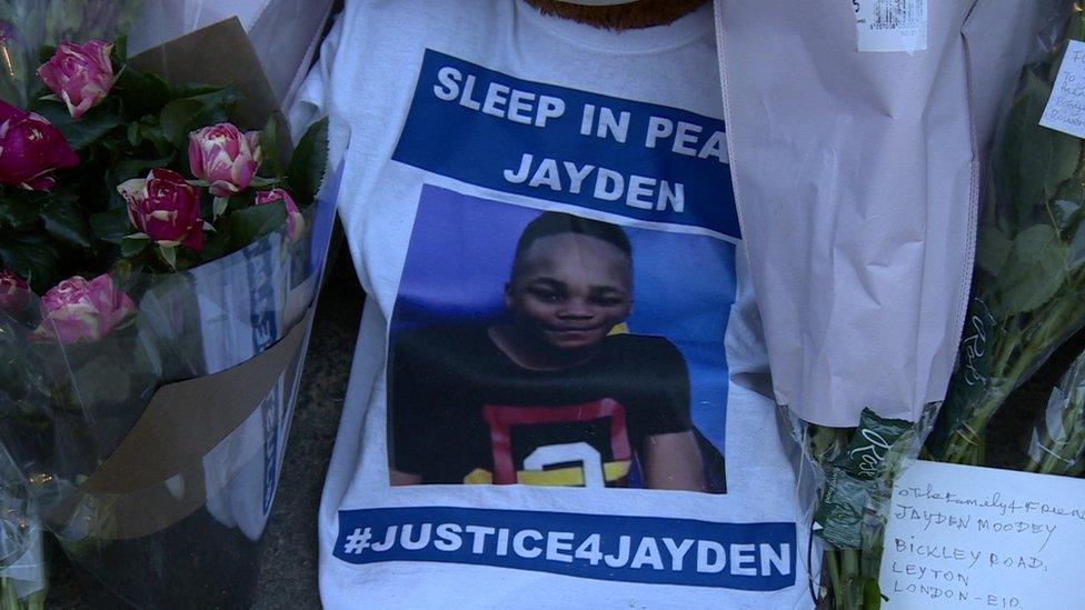 Tributes for Jaden