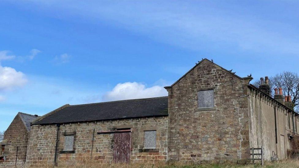 Cow Dyke Farm near Jennyfield, Harrogate.