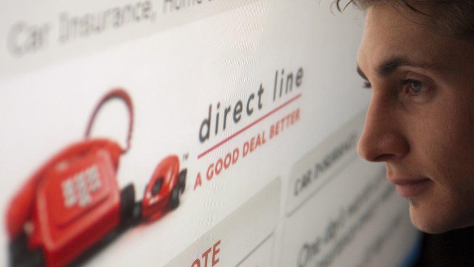 Direct Line website