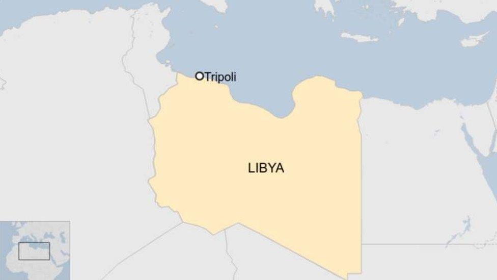 Map of Libya