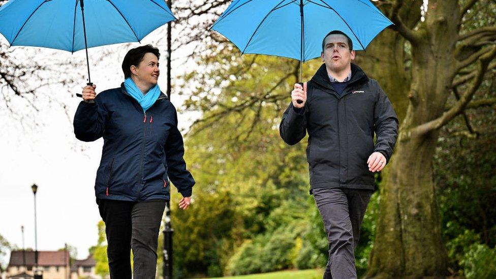 ruth davidson and douglas ross