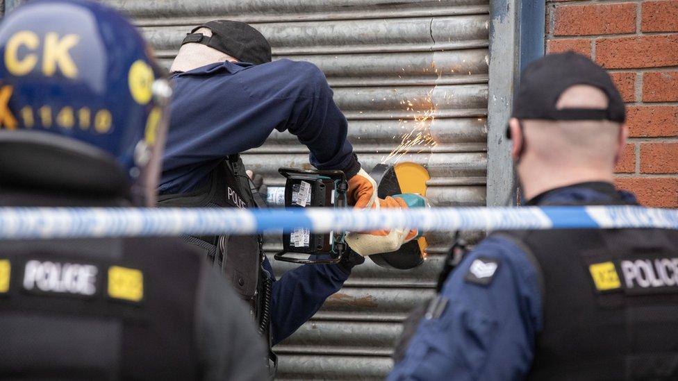 Police raid shops in Operation Vulcan