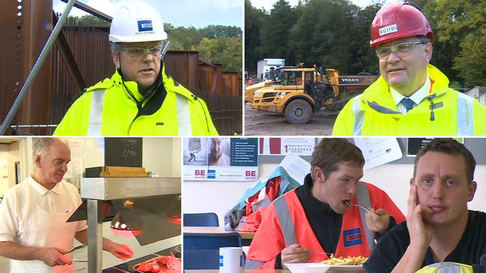 The chain - Costain, Walters down to workers spending money in Steve Orme's canteen