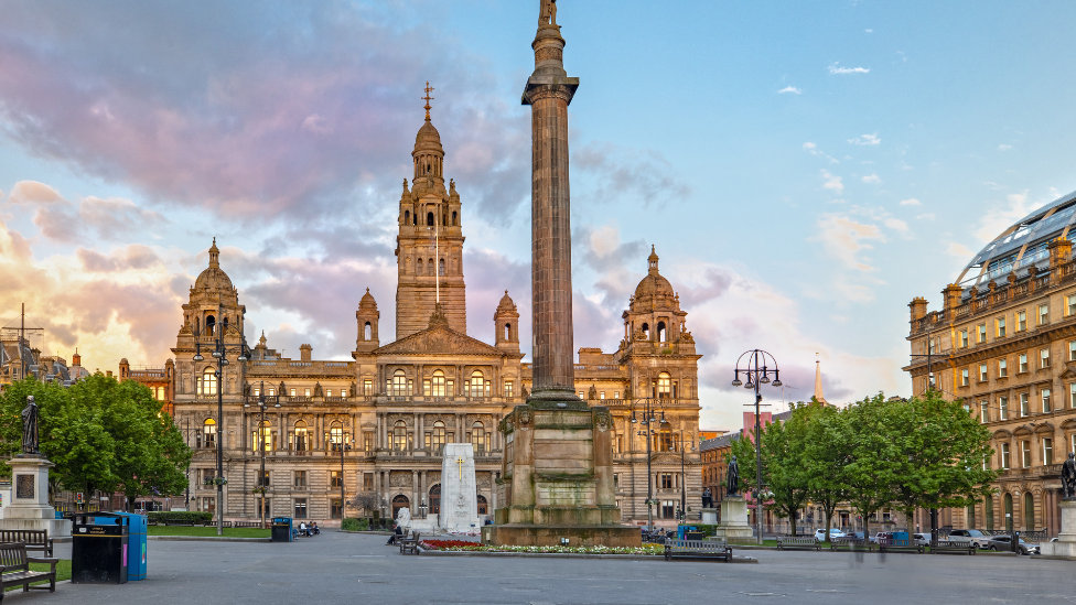 George Square in Glasgow 