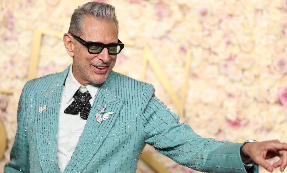 Jeff Goldblum attends the 82nd Annual Golden Globe Awards at The Beverly Hilton on January 05, 2025 in Beverly Hills, California