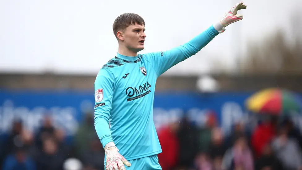 Carlisle United sign goalkeeper Archie Mair on loan from Morecambe for the rest of the National League season