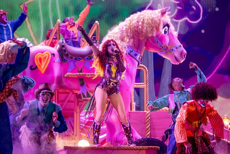 Chappell Roan performs onstage at the 67th annual GRAMMY Awards on February 02, 2025 in Los Angeles, California.