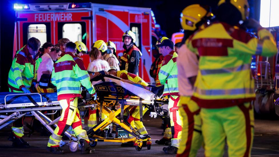 Several injured at Berlin Pride after reports vehicle drove into crowd, police say