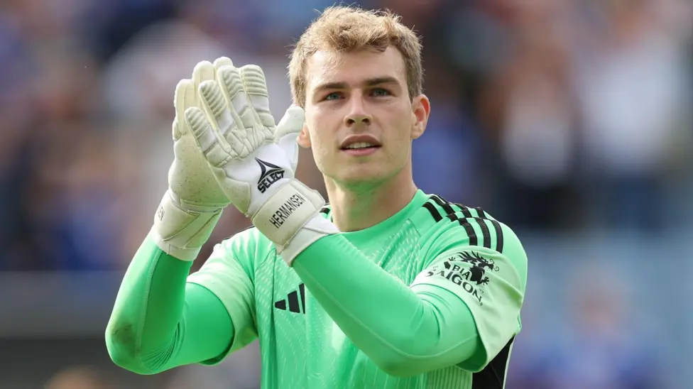 West Ham sign Leicester City and Denmark international goalkeeper Mads Hermansen for a fee in the region of £20m