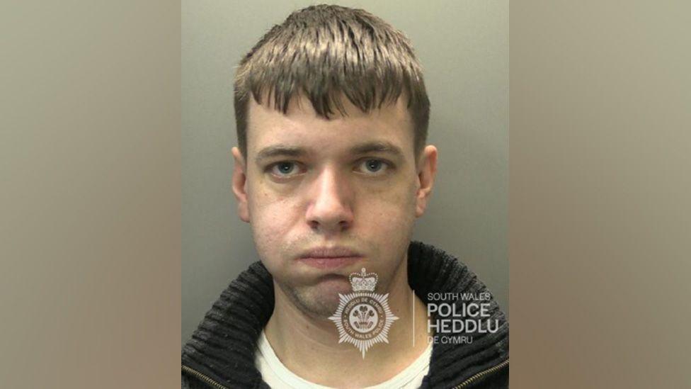 South Wales Police mugshot of Guy Watson