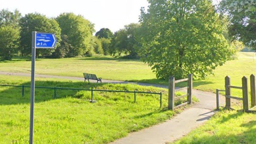 Trans Pennine Trail near Cundy Cross