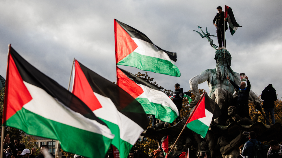 Pro-Palestinian protest in Berlin