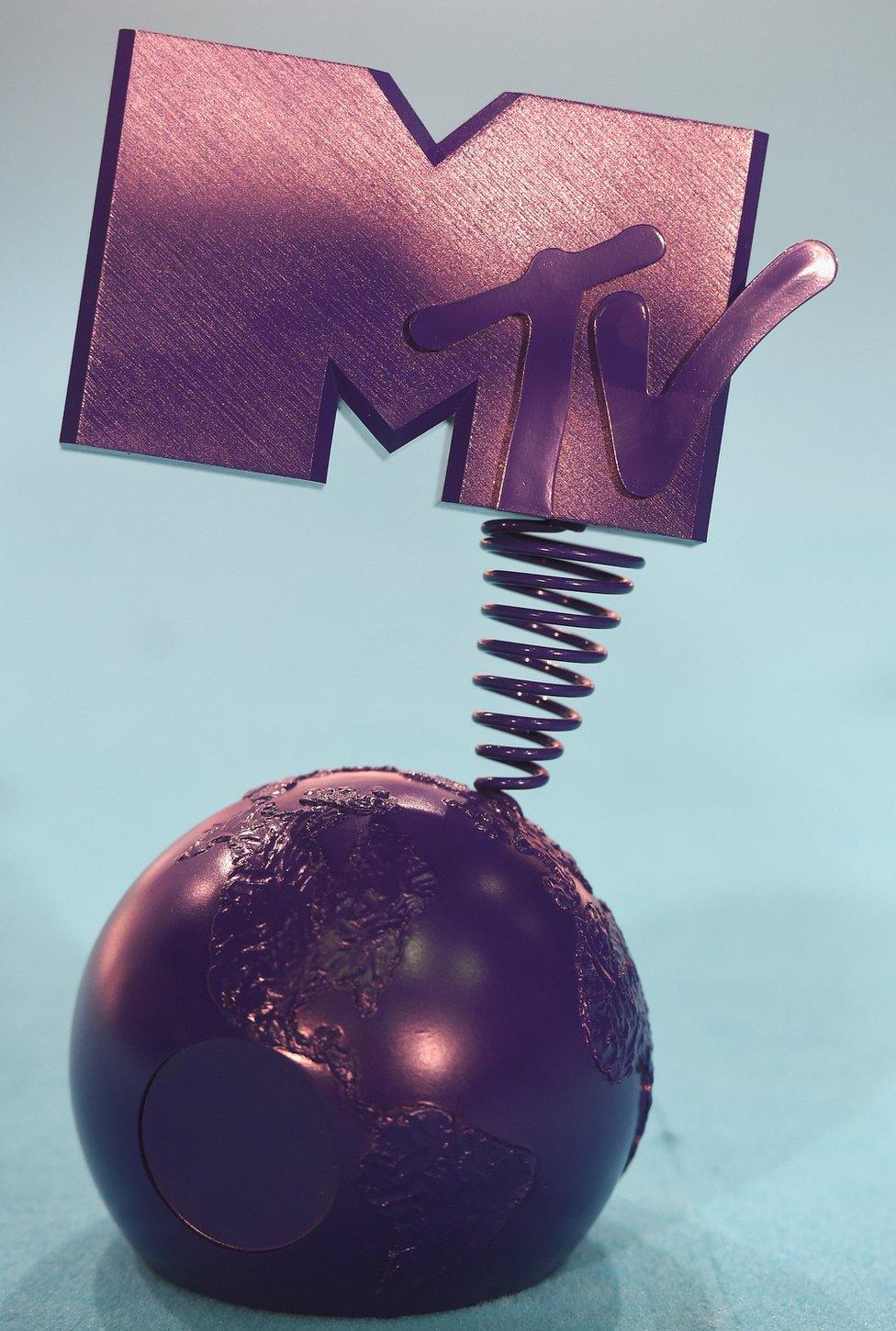 The MTV EMAs trophy