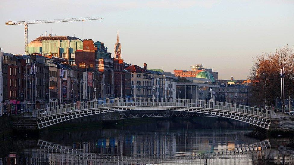 Dublin, the Liffey