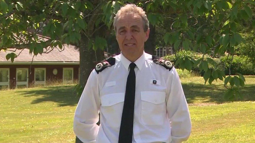 Devon and Cornwall Chief Constable Shaun Sawyer