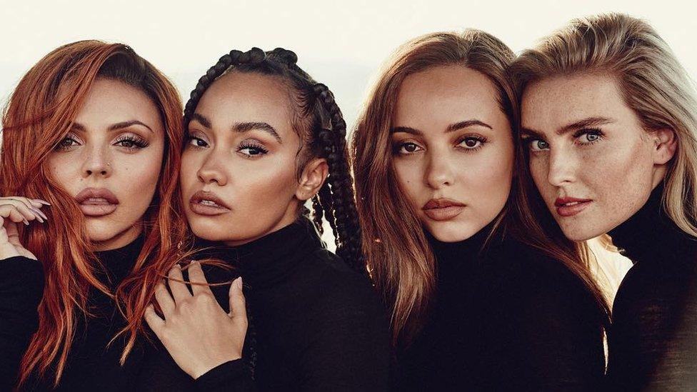 Little Mix's promotional image for Woman Like Me