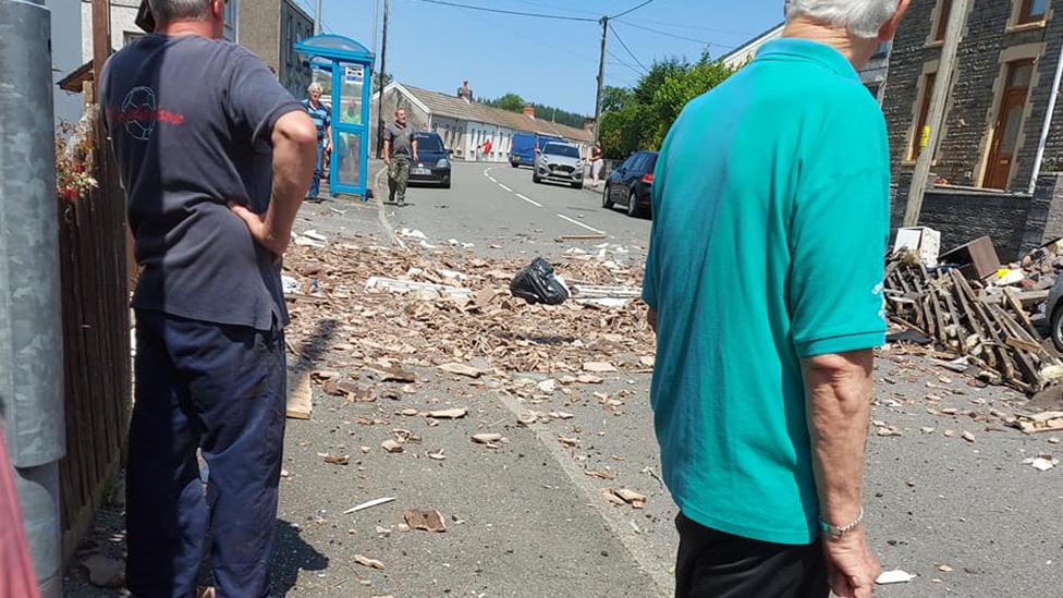 Explosion at house in Seven Sisters