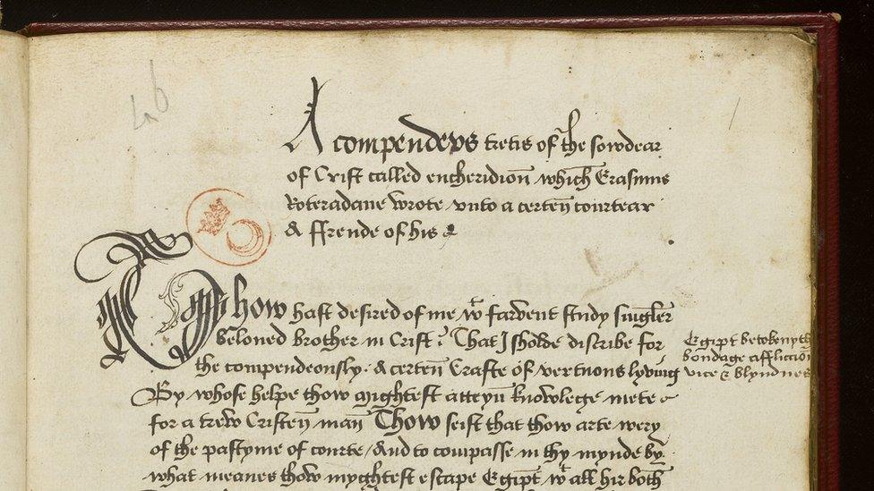 English translation of Erasmus's Enchiridion militis Christiani