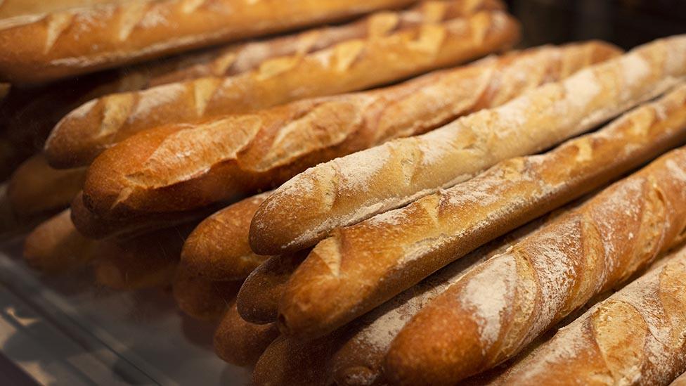 Baguettes straight out the oven