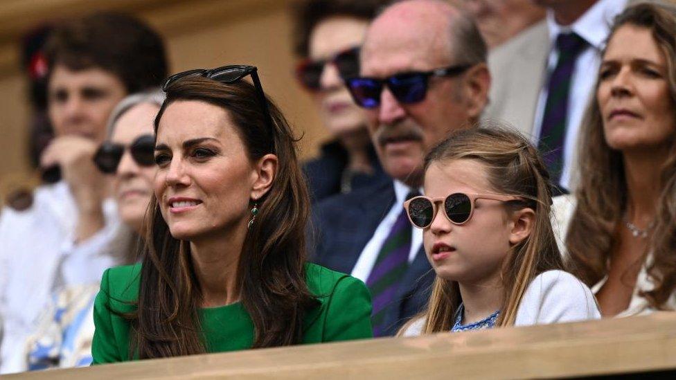 The Princess of Wales and Princess Charlotte