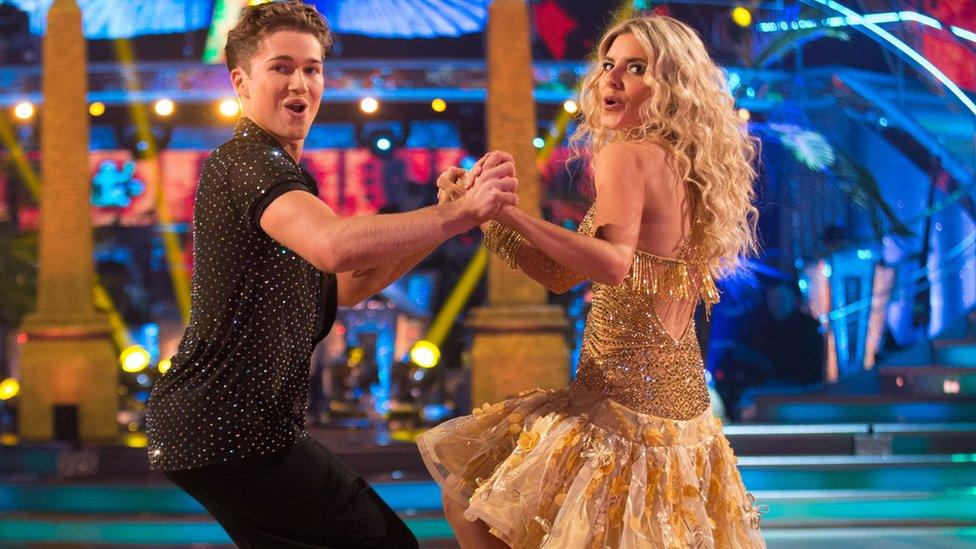 AJ and Mollie dancing