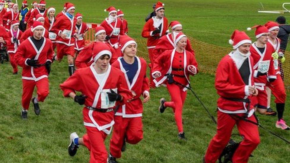 Saltford Santa Dash