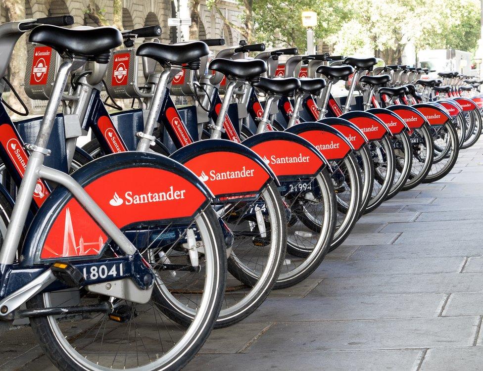 Santander cycles