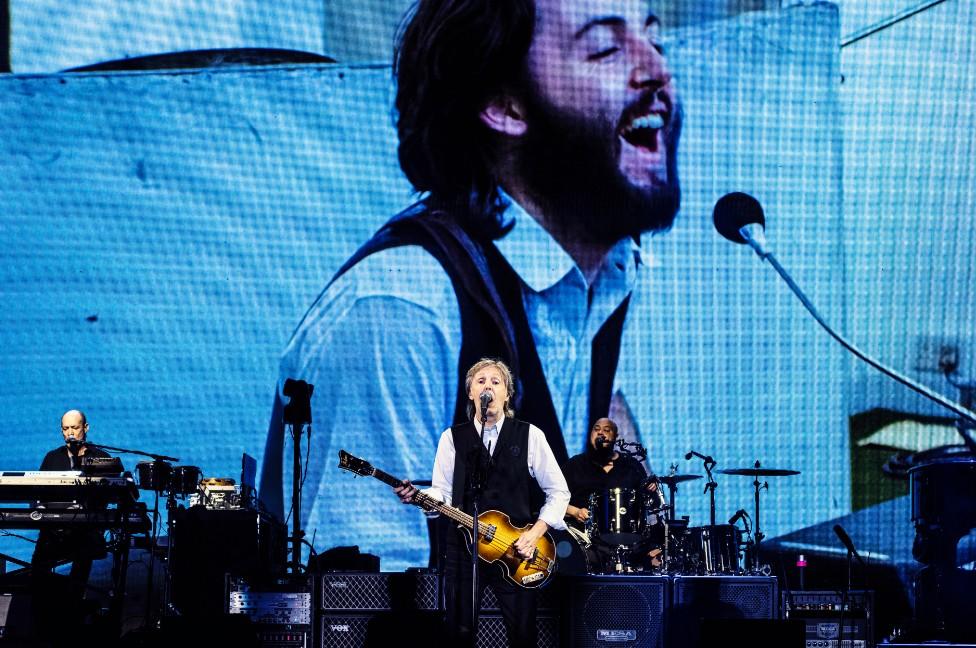 Sir Paul McCartney plays Glastonbury