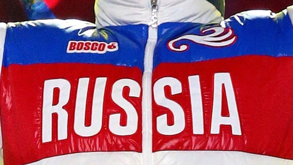 Russian Olympic tracksuit