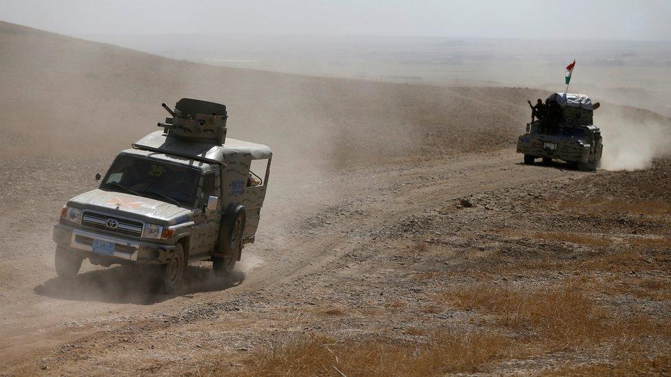 Peshmerga soldiers