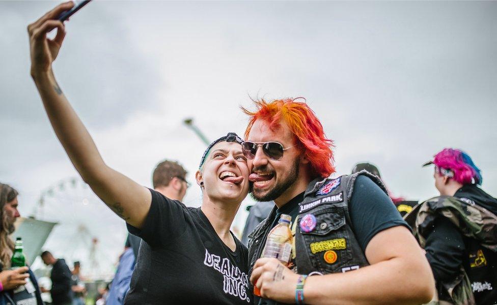 Fans at Download