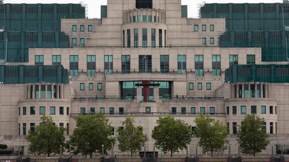 MI6 building in London