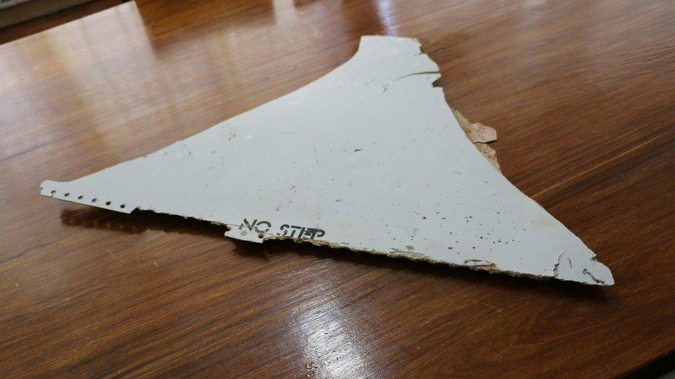 Piece of suspected aircraft wreckage found off the east African coast of Mozambique