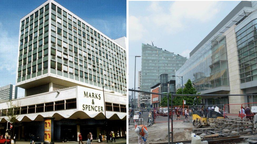 Marks and Spencer then and now