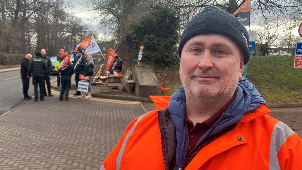 GMB organiser Jim Clarke