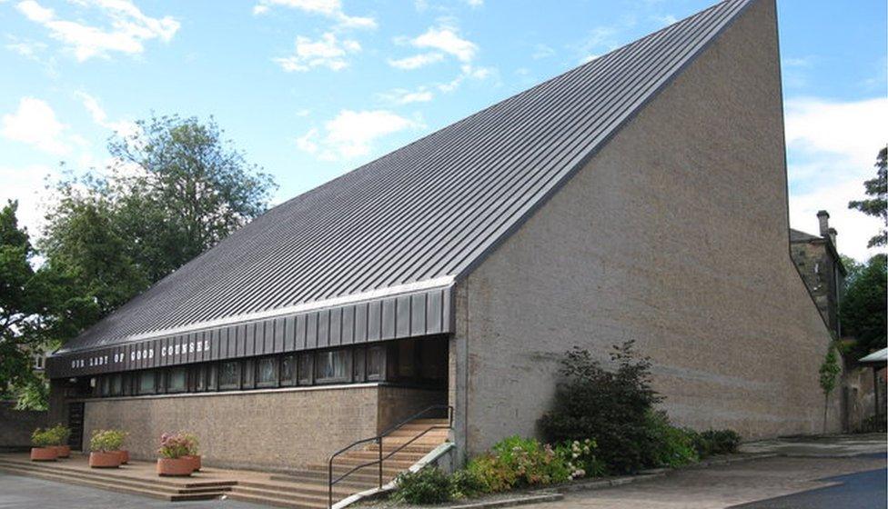 Our Lady of Good Counsel Roman Catholic Church, Dennistoun, Glasgow (1964-65)