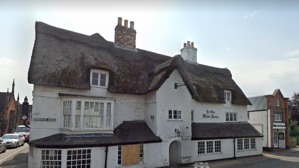 The Ye Olde White Horse pub in Spalding