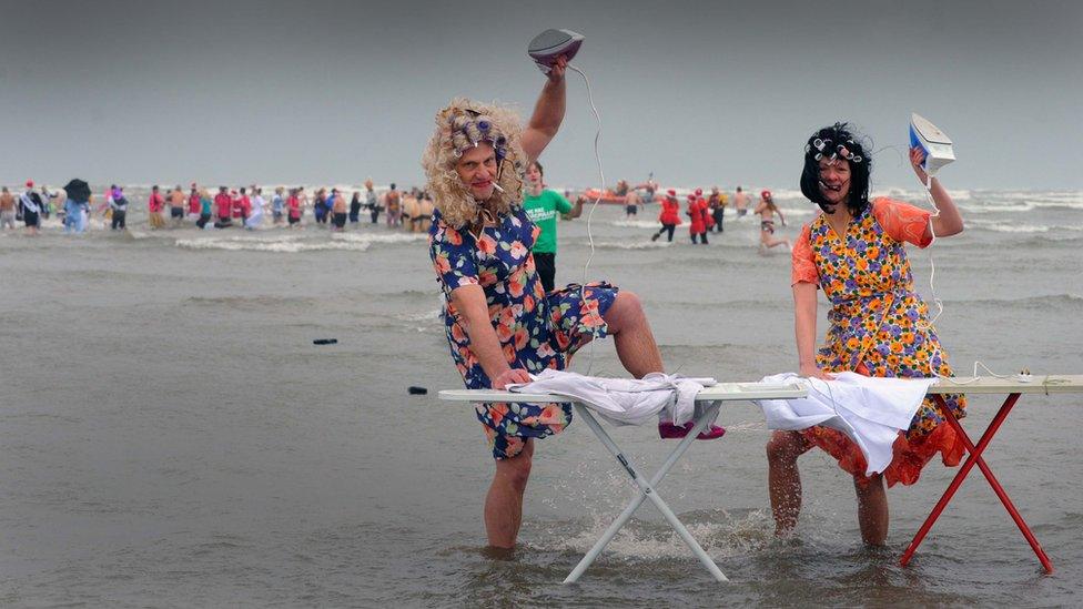 Pembrey Country Park walrus dip