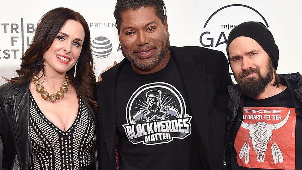 Christopher Judge, Danielle Bisutti, Jeremy Daniels from God of War