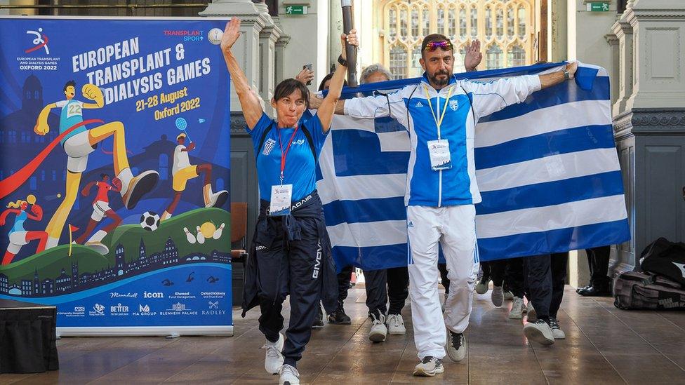 Greek athletes